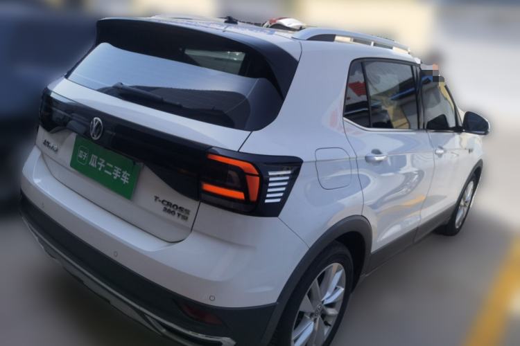 Used Volkswagen T-Cross 2019 280TSI DSG Comfort Edition Rear Right 45 Deg