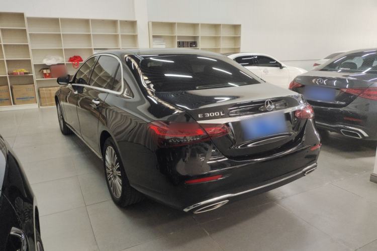 Used Mercedes-Benz E-Class 2023 E 300 L Stylish Model Rear Left 45 Deg