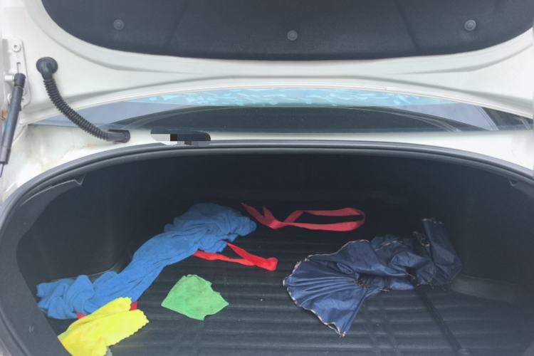 Used Citroen C-Quatre 2014 VTS Version 1.6L Manual - Premium Model Trunk