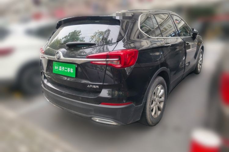 Used Buick Envision 2021 532T Two-Wheel-Drive Leading Version Rear Right 45 Deg