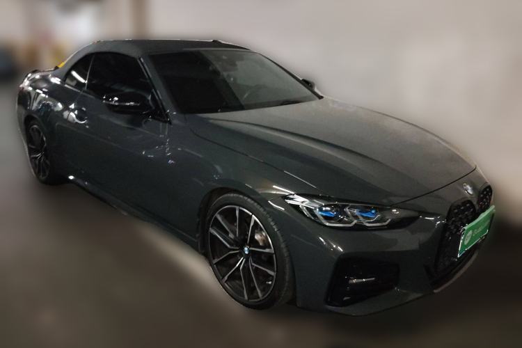 Used BMW 4 Series 2022 Second Facelift 430i Convertible M Sport Night Edition Package Front Right 45 Deg