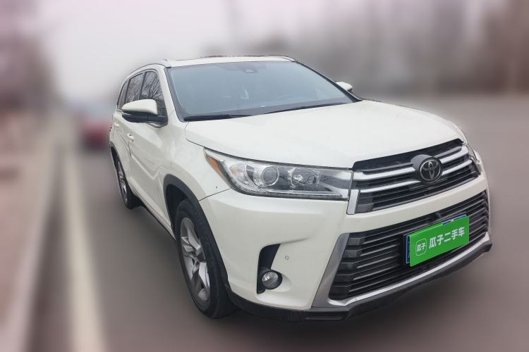 Used Toyota Highlander 2018 2.0T Four-Wheel Drive Prestige Version 7 Seats China VI Standard