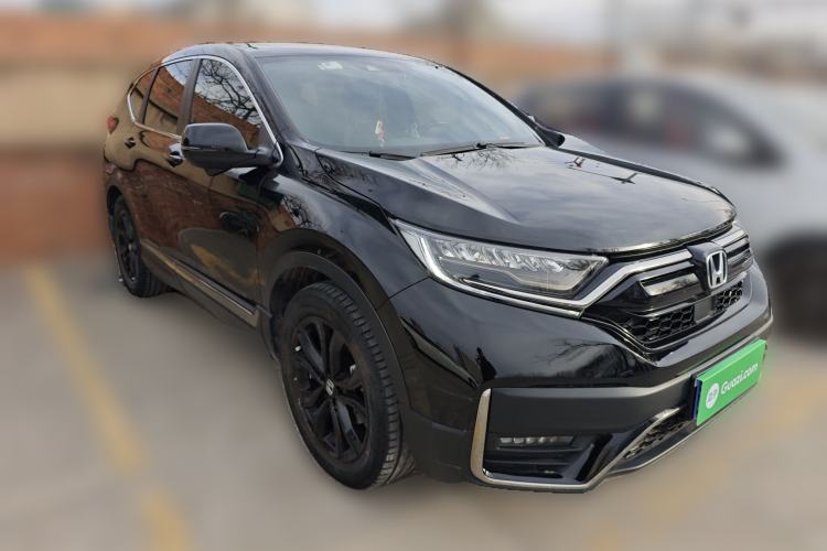 Used Honda CR-V 2021 240TURBO CVT 2WD Black Jazz Edition Front Right 45 Deg