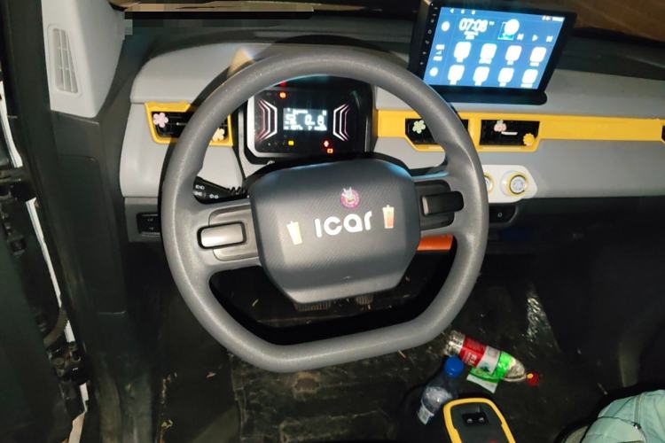 Used Chery New Energy QQ Ice Cream 2023 170km Milkshake – Lithium Iron Phosphate Steering Wheel