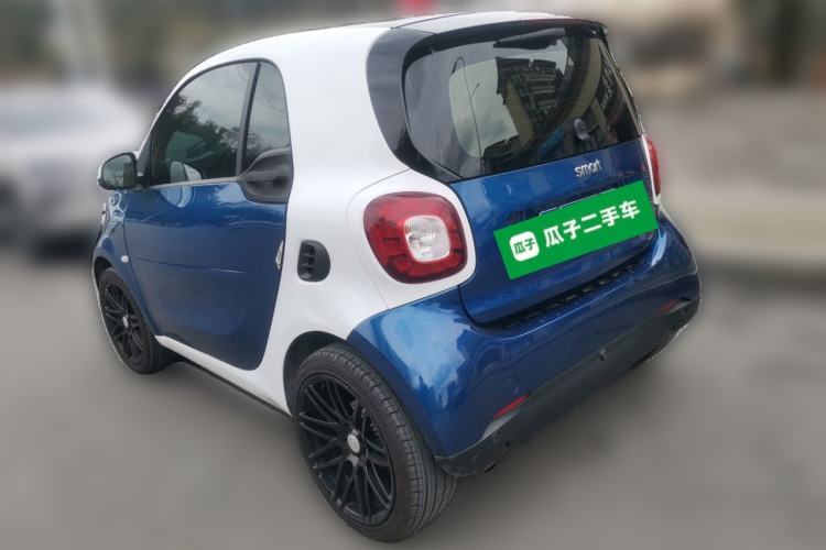Used smart fortwo 2019 0.9T 66kW Hardtop Wind Power Edition China VI Rear Left 45 Deg