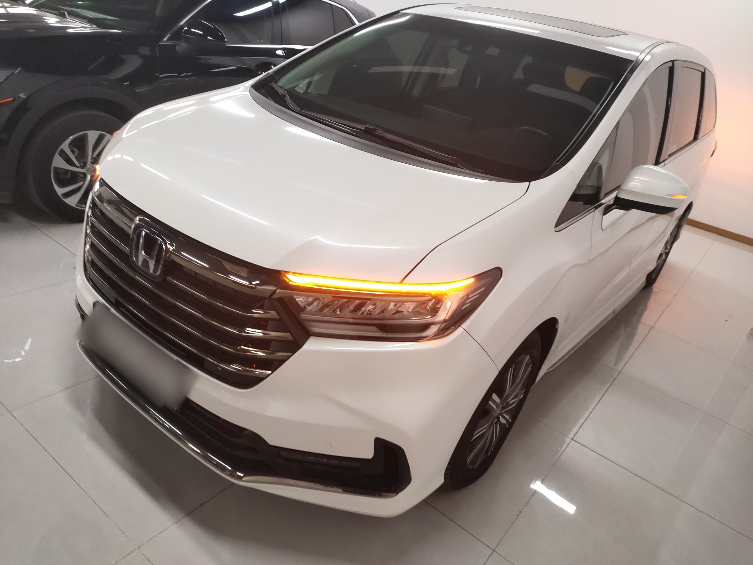 تحت مقدمة السيارة