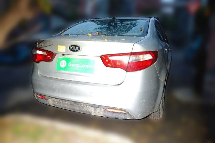 Used Kia K2 2012 Sedan 1.4L MT GLS Commemorative Edition Rear