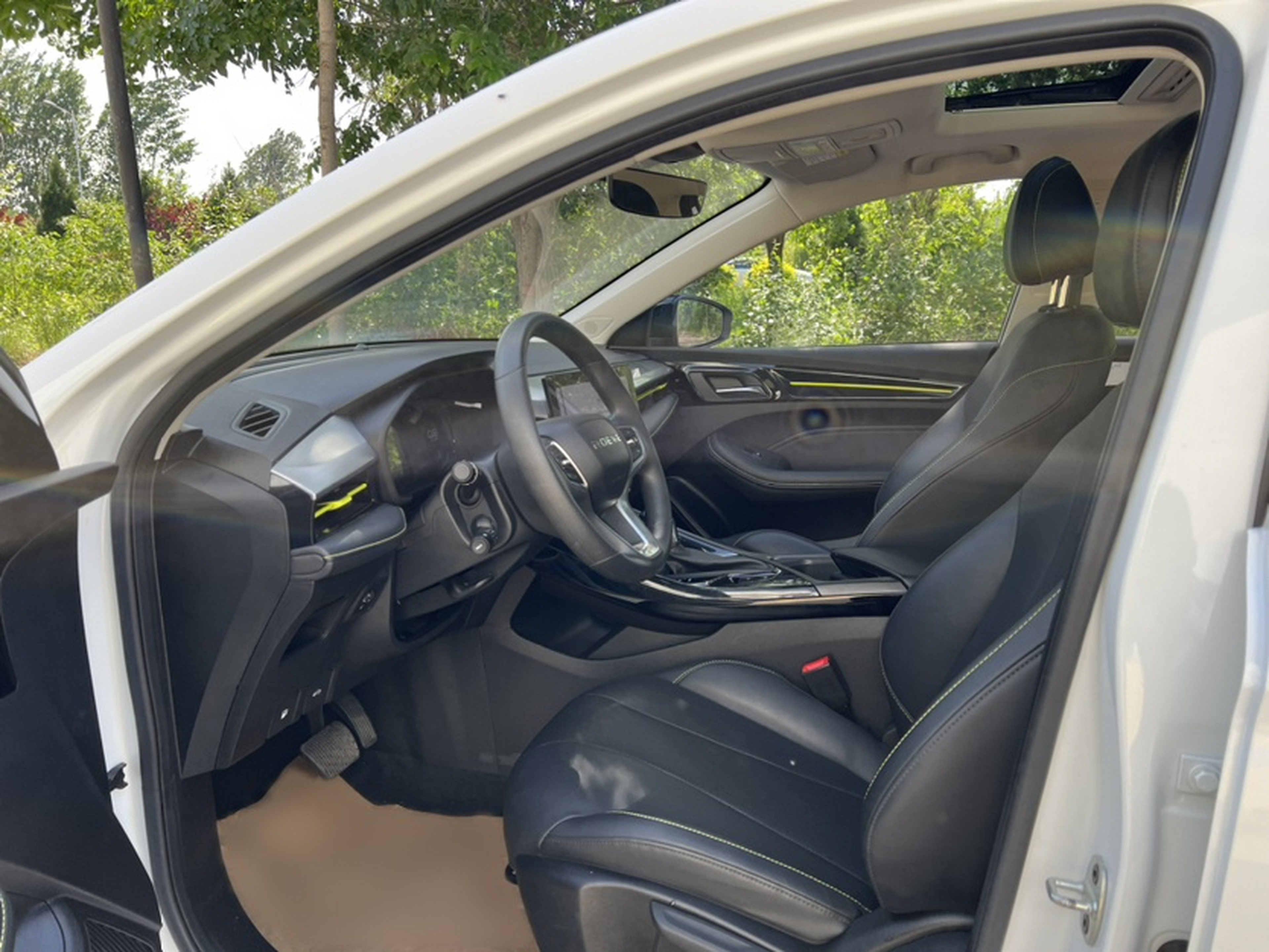 Avant de la voiture