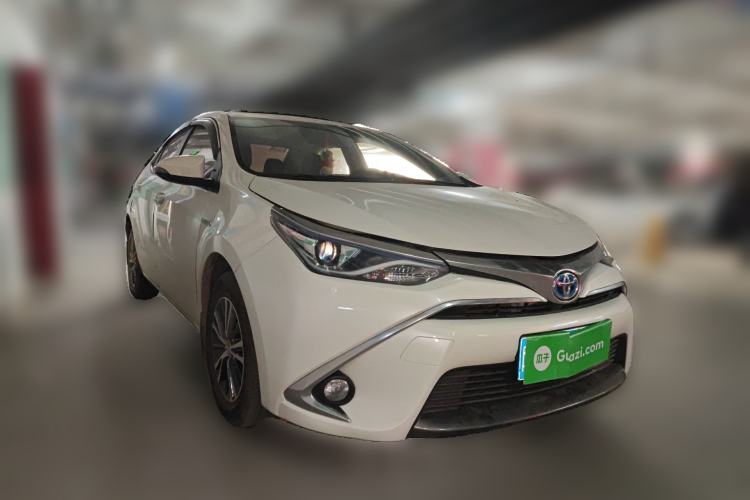 Used Toyota Levin 2016 Dual-Engine 1.8H GS E-CVT Elite Model with Sunroof Front Right 45 Deg