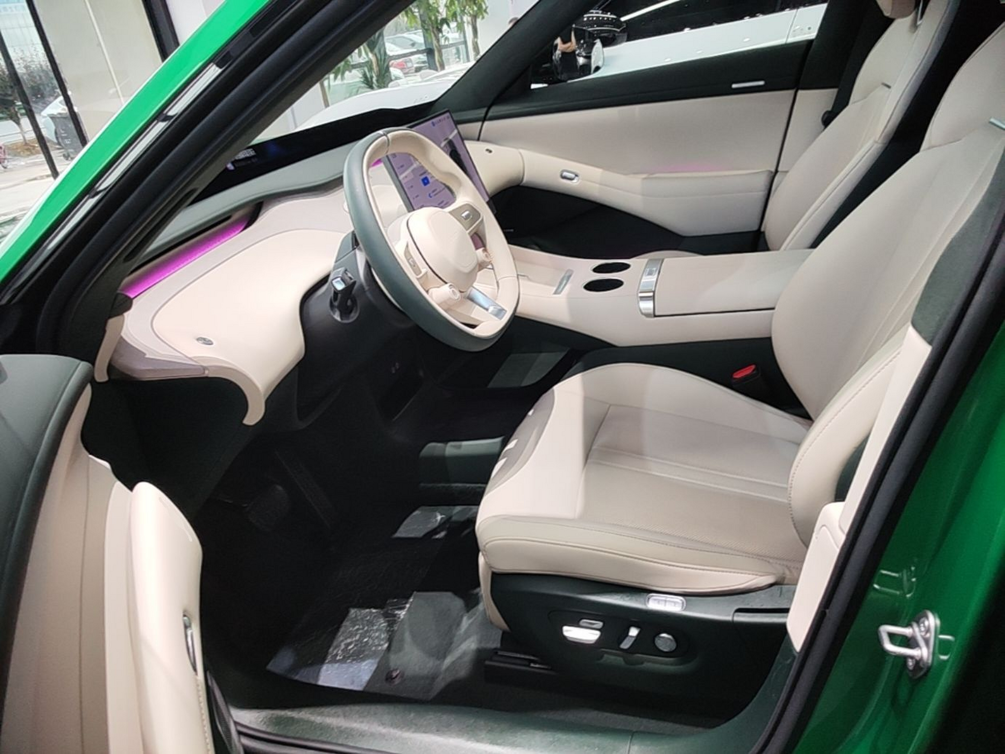 Avant de la voiture