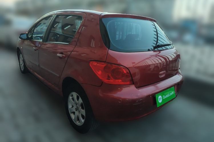 Used Peugeot 307 2010 Hatchback 1.6L Automatic Comfort Edition Rear Left 45 Deg