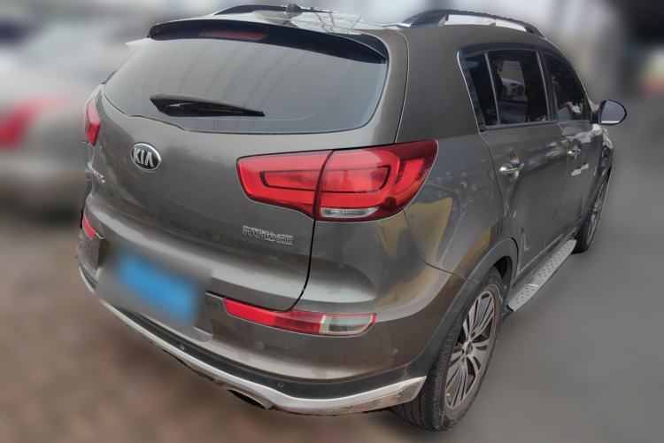 Used Kia Sportage R 2015 2.0L Automatic Two-Wheel Drive DLX Model Rear Right 45 Deg