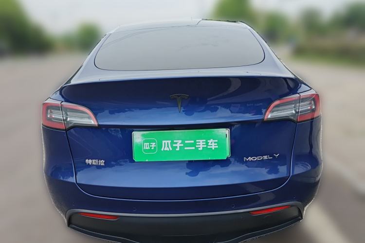 Used Tesla Model Y 2021 Long-Range All-Wheel-Drive Version Rear