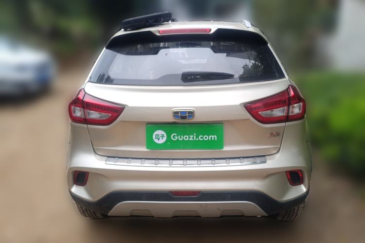 Used Geely Auto Vision X3 2017 1.5L Manual Elite Model Rear