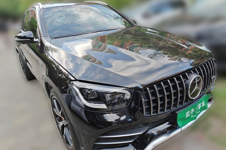 Used Mercedes-Benz GLC AMG 2020 AMG GLC 43 4MATIC Front Right 45 Deg