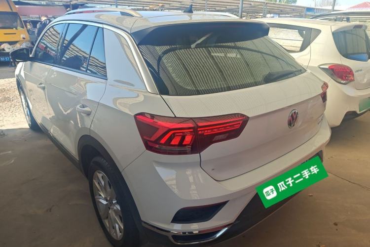 Used Volkswagen T-ROC 2020 230TSI DSG Two-Wheel Drive Advanced Version Rear Left 45 Deg