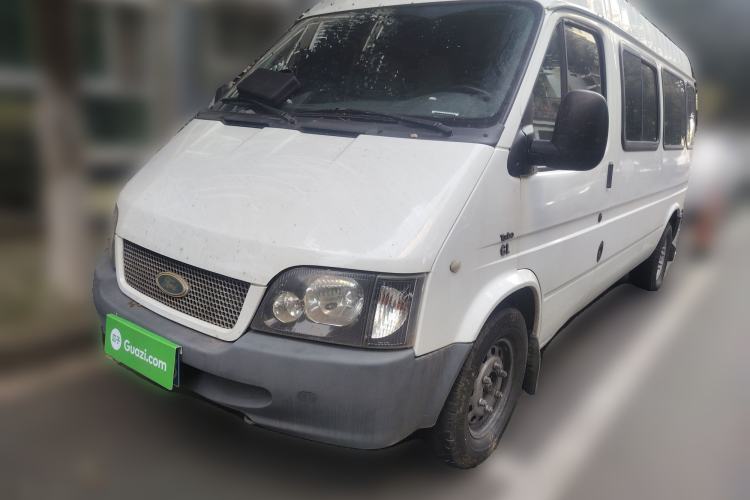 Used Ford Classic Transit 2013 2.8T Diesel Ice White Logistics Vehicle Long Wheelbase Mid-Roof Design – JX493ZLQ4