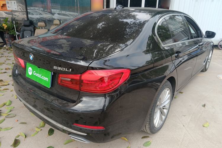 Used BMW 5 Series 2020 530Li Leading Edition Luxury Package Rear Right 45 Deg