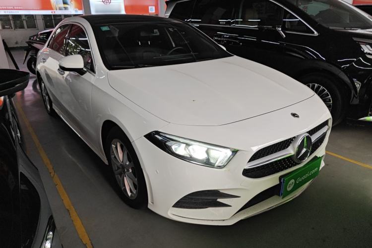 Used Mercedes-Benz A-Class 2022 Restyled A 200 L Sport Sedan Dynamic Version Front Right 45 Deg