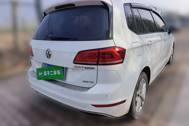 Used Volkswagen Golf Sportsvan 2019 200TSI Automatic C-HR Pure Version China VI Standard Rear Right 45 Deg