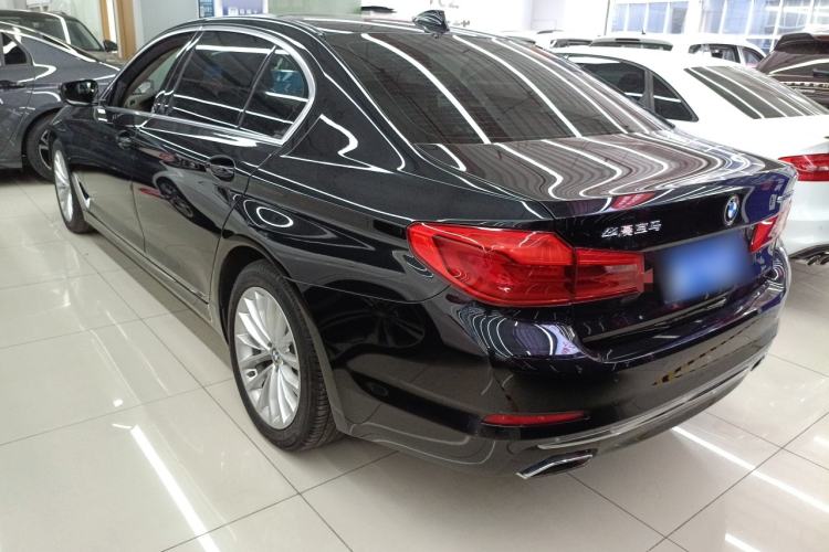 Used BMW 5 Series 2020 530Li Leading Edition Luxury Package Rear Left 45 Deg