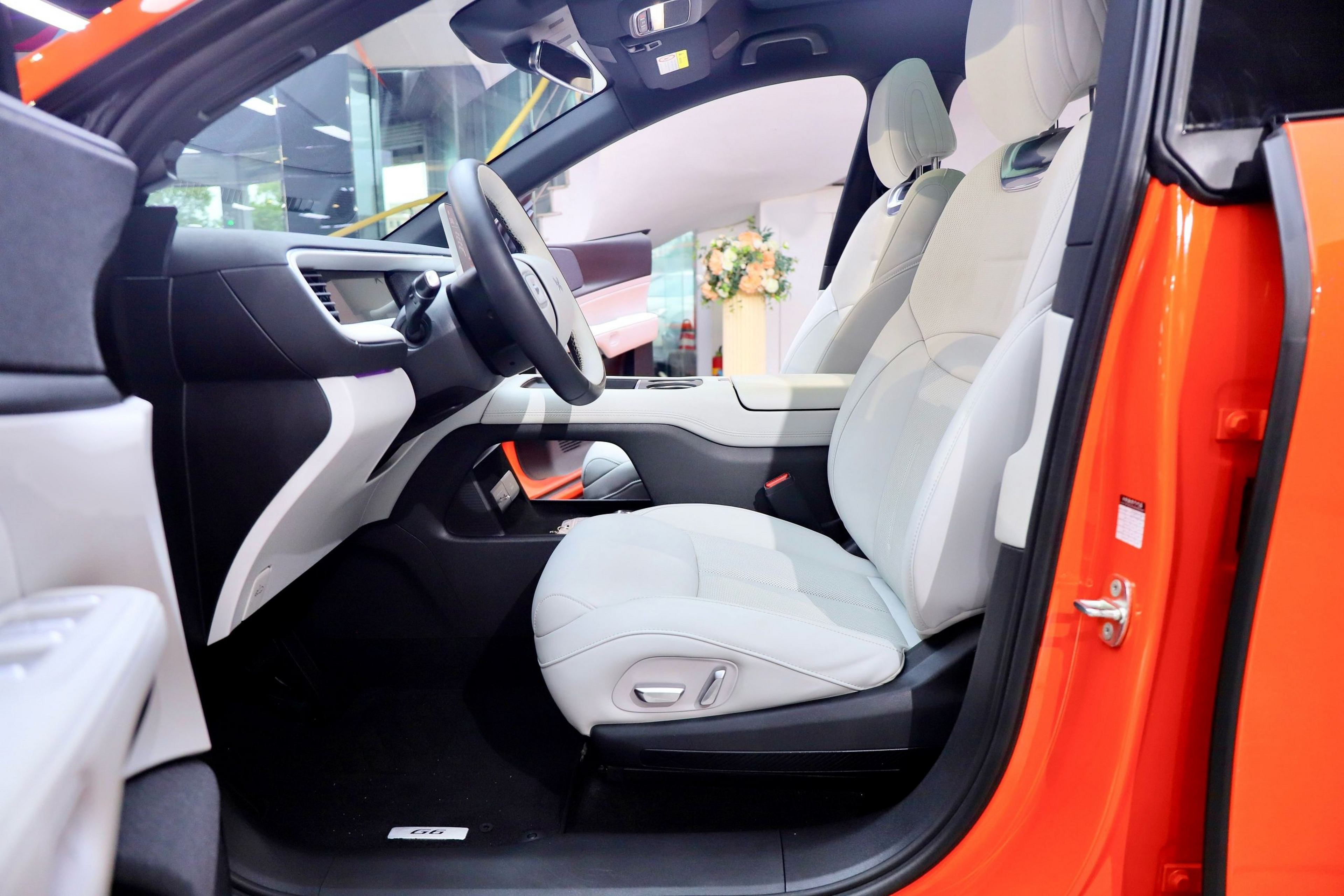 Avant de la voiture