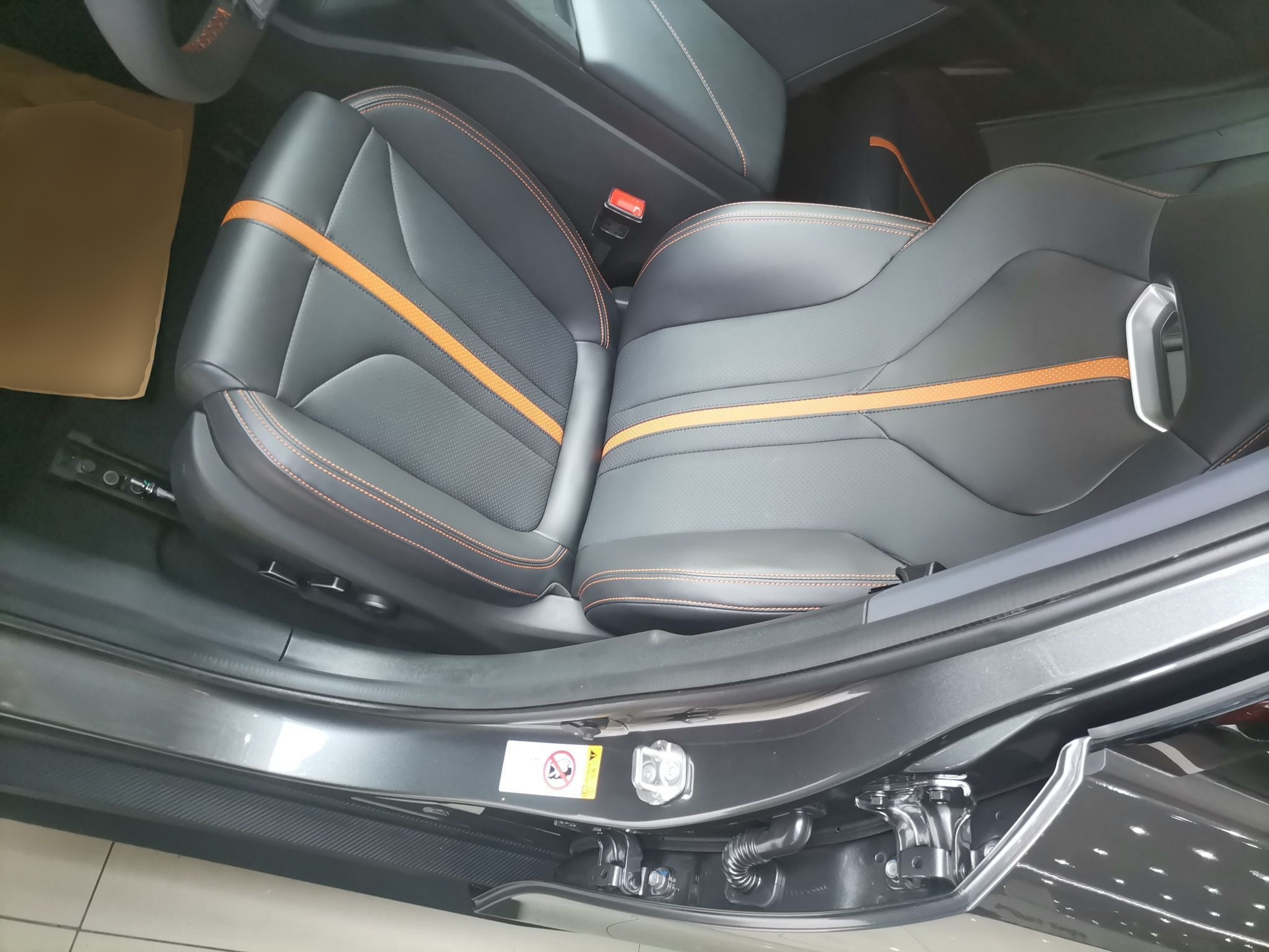 Avant de la voiture