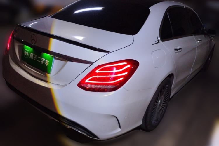 Used Mercedes-Benz C-Class 2015 Revised C 200 L Sport Edition Rear Right 45 Deg