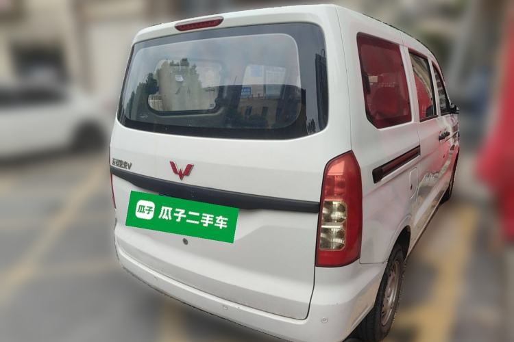 Used Wuling Hongguang V 2019 1.5L Jingqu Version China VI LAR Rear Right 45 Deg