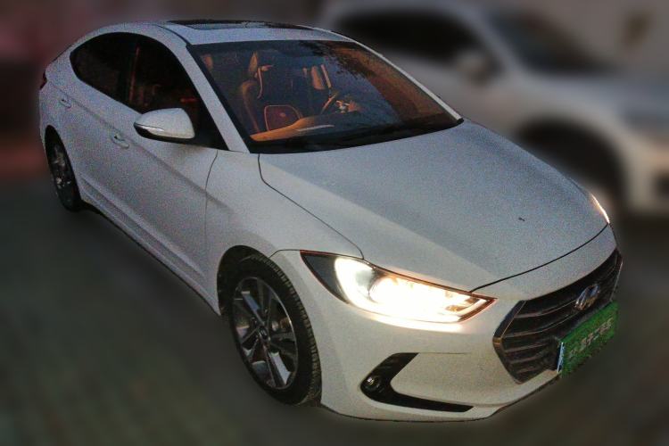 Used Hyundai Elantra (6th Generation / Lingdong) 2016 1.6L Automatic ZhiXuan – Elite Version Front Right 45 Deg