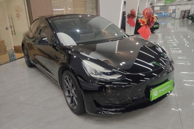 Used Tesla Model 3 2020 Standard Range Rear-Wheel Drive Upgraded Version Front Right 45 Deg