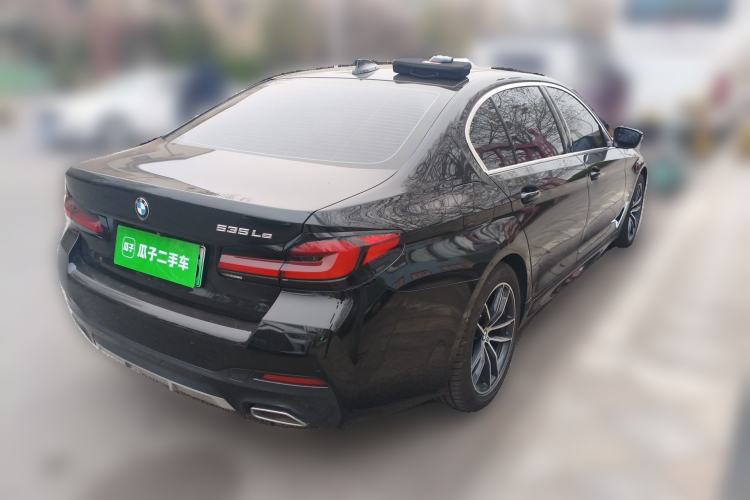 Used BMW 5 Series New Energy 2021 535Le M Sport Package Rear Right 45 Deg