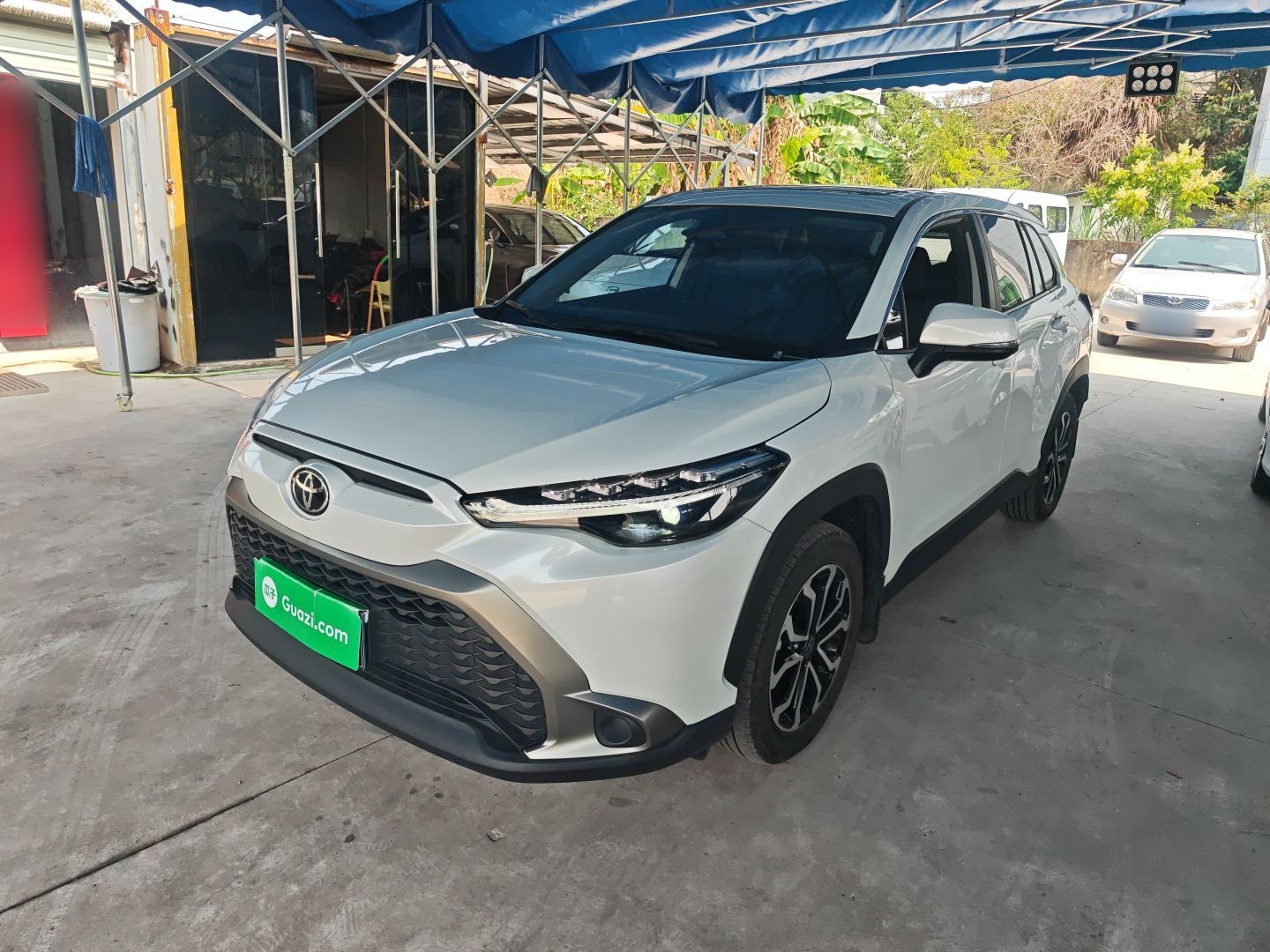 تحت مقدمة السيارة