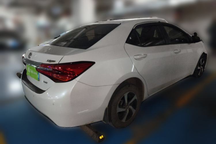 Used Toyota Levin 2017 Revised 185T CVT Elite Edition China V Standard Rear Right 45 Deg