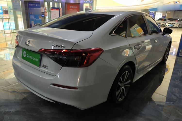 Used Honda Civic 2022 240TURBO CVT Dynamic Edition Rear Right 45 Deg