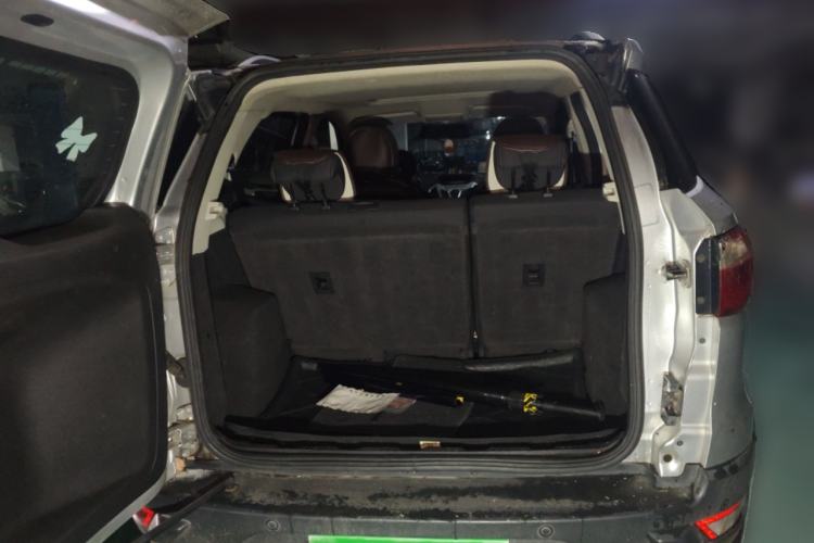 Used Ford EcoSport 2013 1.5L Automatic Prestige Model Trunk