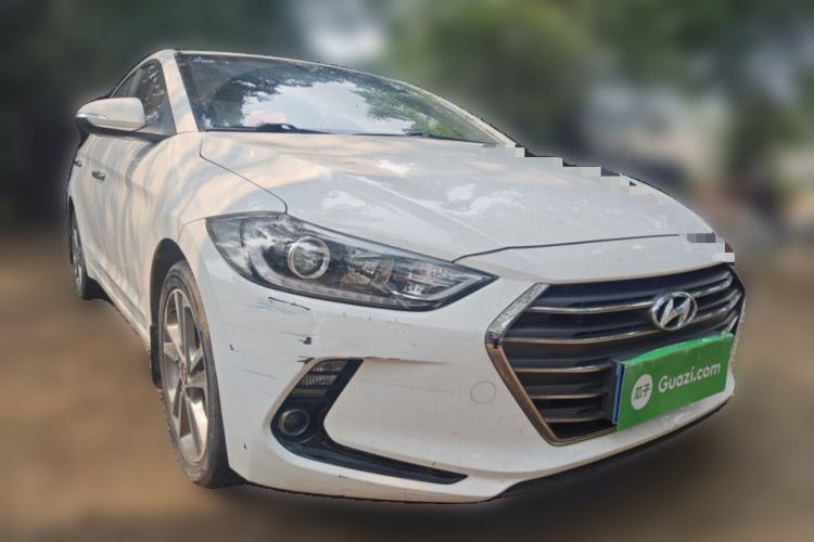 Used Hyundai Elantra (6th Generation / Lingdong) 2018 1.6L Automatic 15th Anniversary Special Edition Front Right 45 Deg