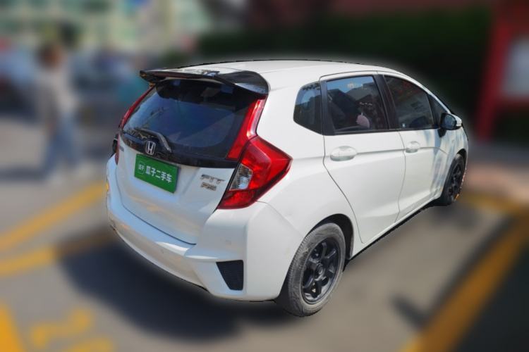 Used Honda Fit 2014 1.5L LX CVT Comfort Model Rear Right 45 Deg
