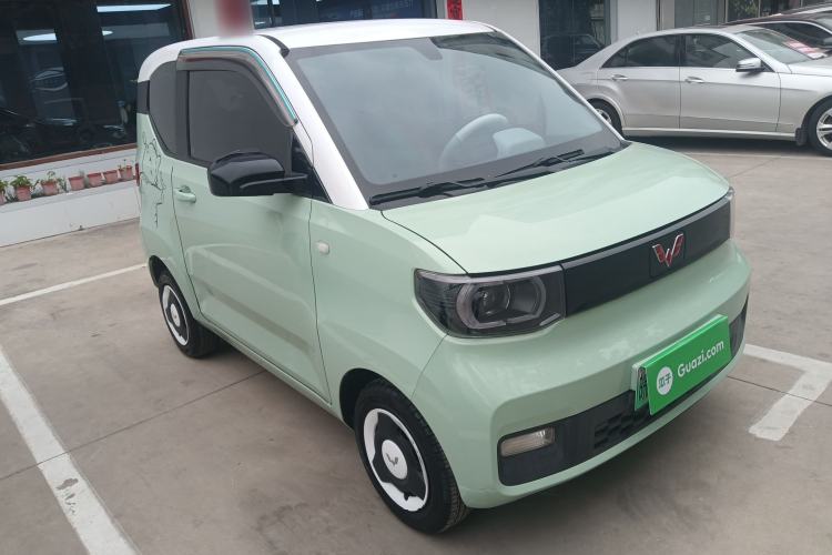 Used Wuling Hongguang MINIEV 2021 Macaron Premium Model – Lithium Iron Phosphate Front Right 45 Deg