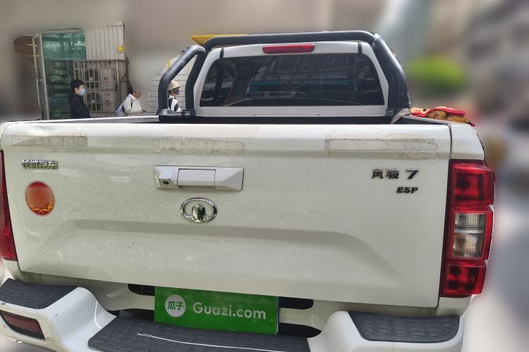 Used Great Wall Wingle 7 2019 2.0T Diesel Two-Wheel Drive Value Edition China VI Standard Big Double Cab GW4D20M Rear