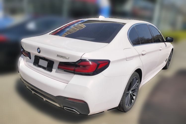 Used BMW 5 Series 2021 Facelifted 530Li Leading Edition M Sport Package Rear Right 45 Deg
