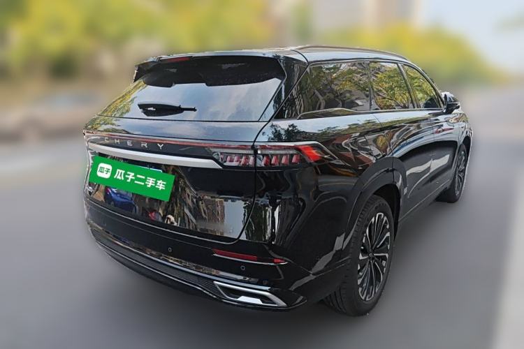 Used Chery Tiggo 9 2025 2.0T Dual-Clutch Two-Wheel Drive Black Samurai Edition 5 Seats
