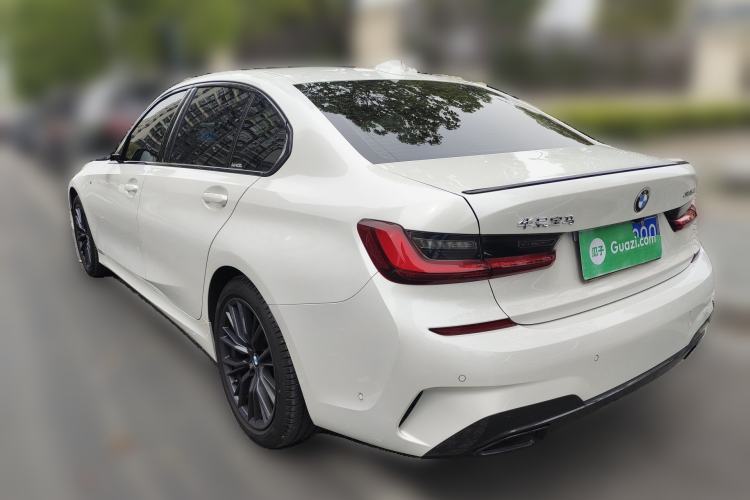 Used BMW 3 Series 2022 325Li M Sport Night Edition Package Rear Left 45 Deg