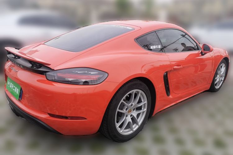 Used Porsche 718 2020 Cayman 2.0T Rear Right 45 Deg