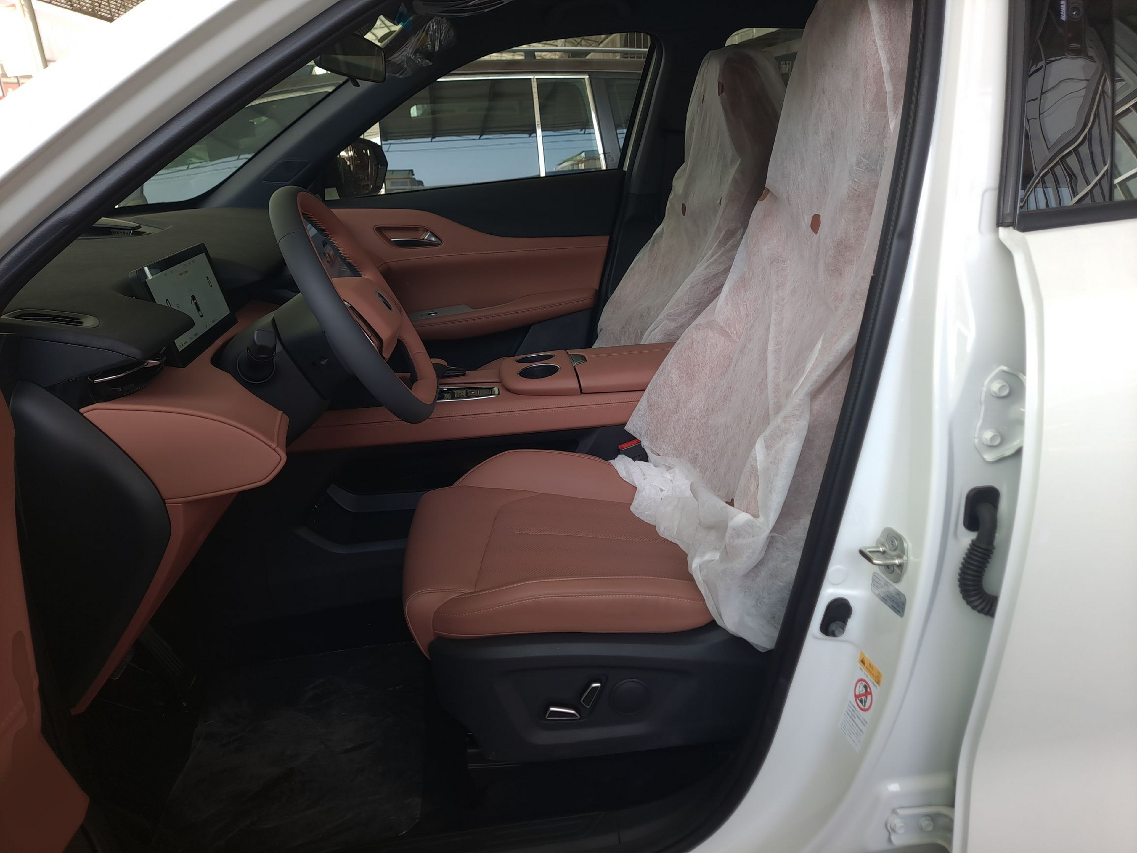 Avant de la voiture