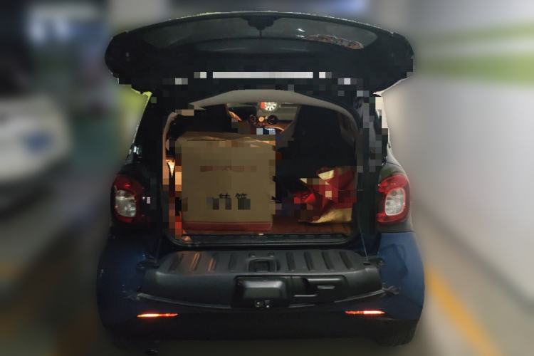 Used smart fortwo 2019 0.9T 66kW Hardtop Wind Power Edition China VI Trunk