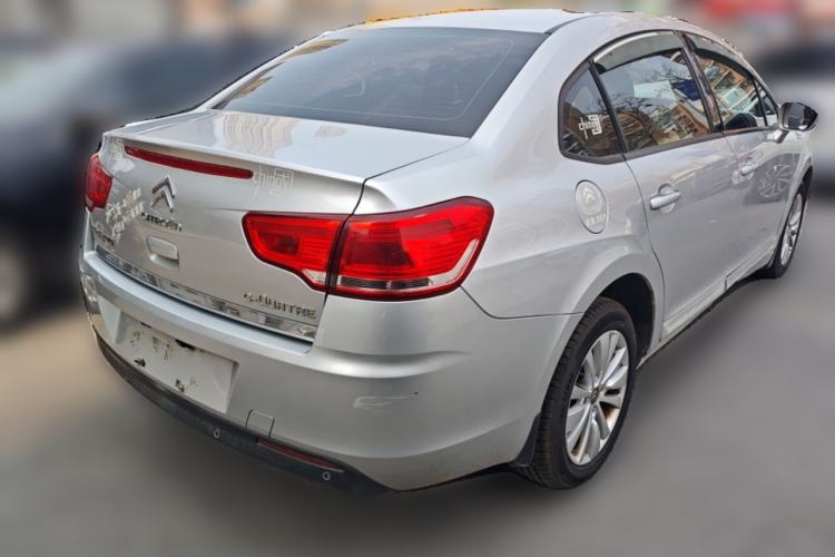 Used Citroen C-Quatre 2013 Sedan 1.6L Automatic Prestige Model Rear Right 45 Deg