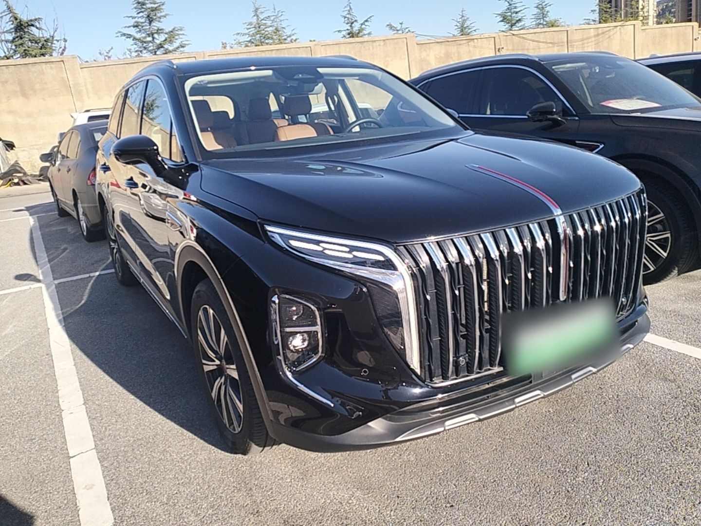 Hongqi HS7 PHEV 2025 Model 2.0T PHEV Four-Wheel Drive 2 Million Units Commemorative Edition 6-Seater — снимка 3