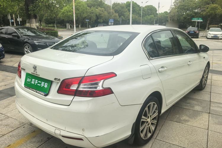 Used Peugeot 408 2015 1.2T Automatic Luxury Edition Rear Right 45 Deg