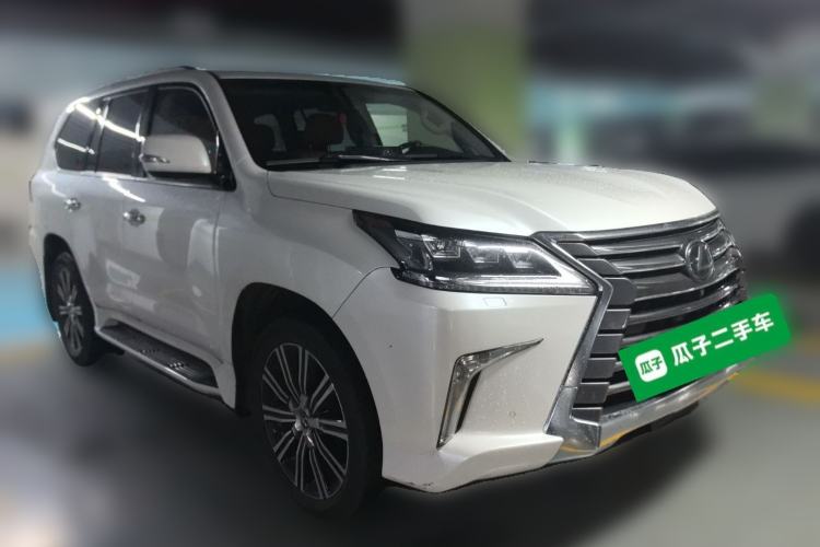 Used Lexus LX 2017 570 Prestige Luxury Edition Front Right 45 Deg